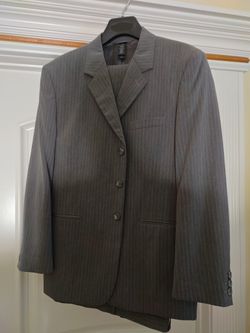 Claiborne Men's Suit 42S Pants 36/30 Dark Grey Mint Condition