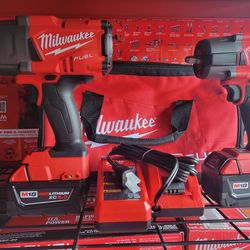 $1000value Milwaukee M18 FUEL SUPER COMBO 1/2" High +3/8" Mid Torque Impact Wrench Combo!!