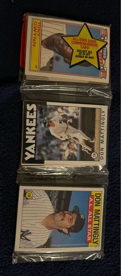 1986 Topps Baseball Card Lot – 48 Card Pack + Tony Gwynn Don Mattingly