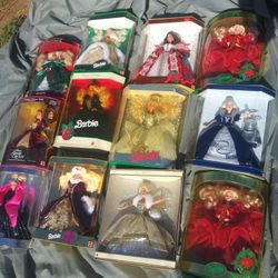 CHRISTMAS HOLIDAY BARBIE DOLLS