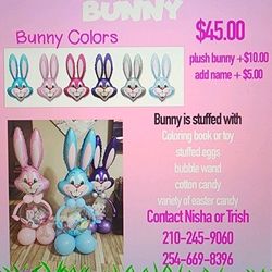 Stuffed Easter Balloons 