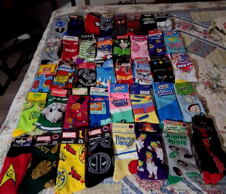 SOCKS SOCKS AND MORE SOCKS