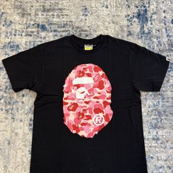 BAPE ABC Camo Big Head Ape Tee