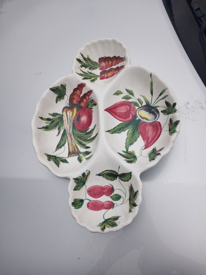 Vintage Divided Platter