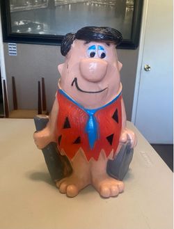 VINTAGE 1971 FRED FLINTSTONE BANK