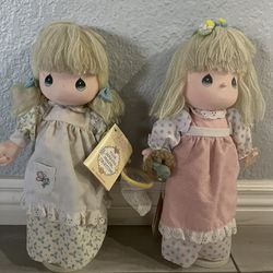 2 Brand New Precious Moments Musical Dolls - Collectibles