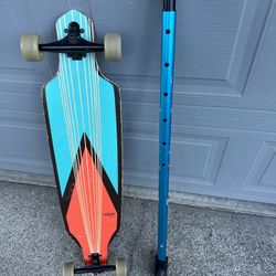 Volador Basic longboard With Land Paddle