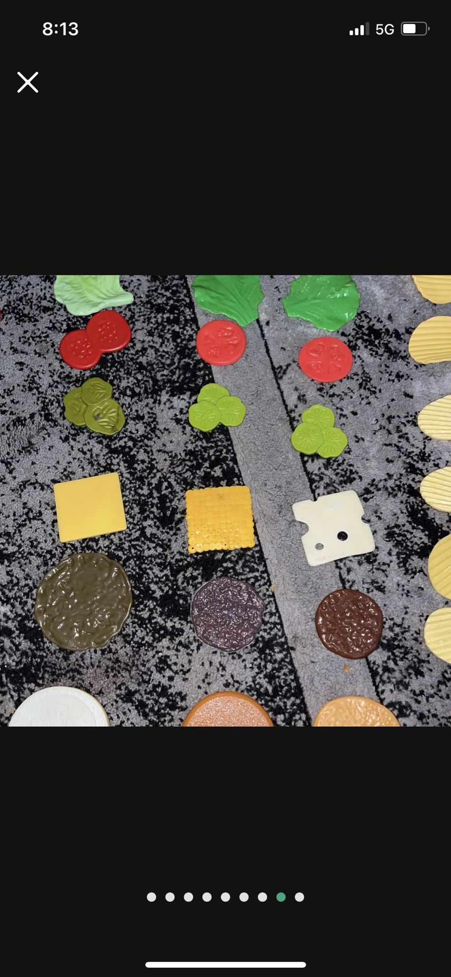Play Cheese Burgers An Chips Set All $6