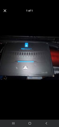 Jl Audio RD500/1 monoblock subwoofer amp