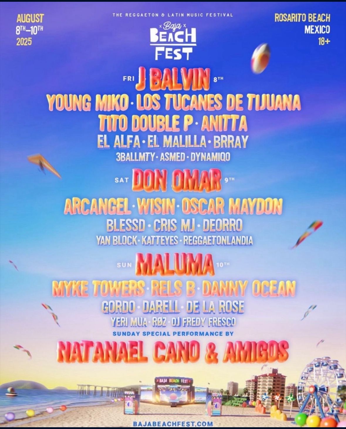 Baja Beach Fest Tickets