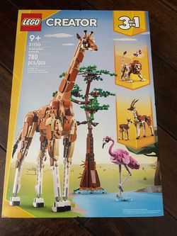 Lego Creator Wild Safari Animals 3 in 1 Lion Flamingo Butterfly Gazelle Giraffe