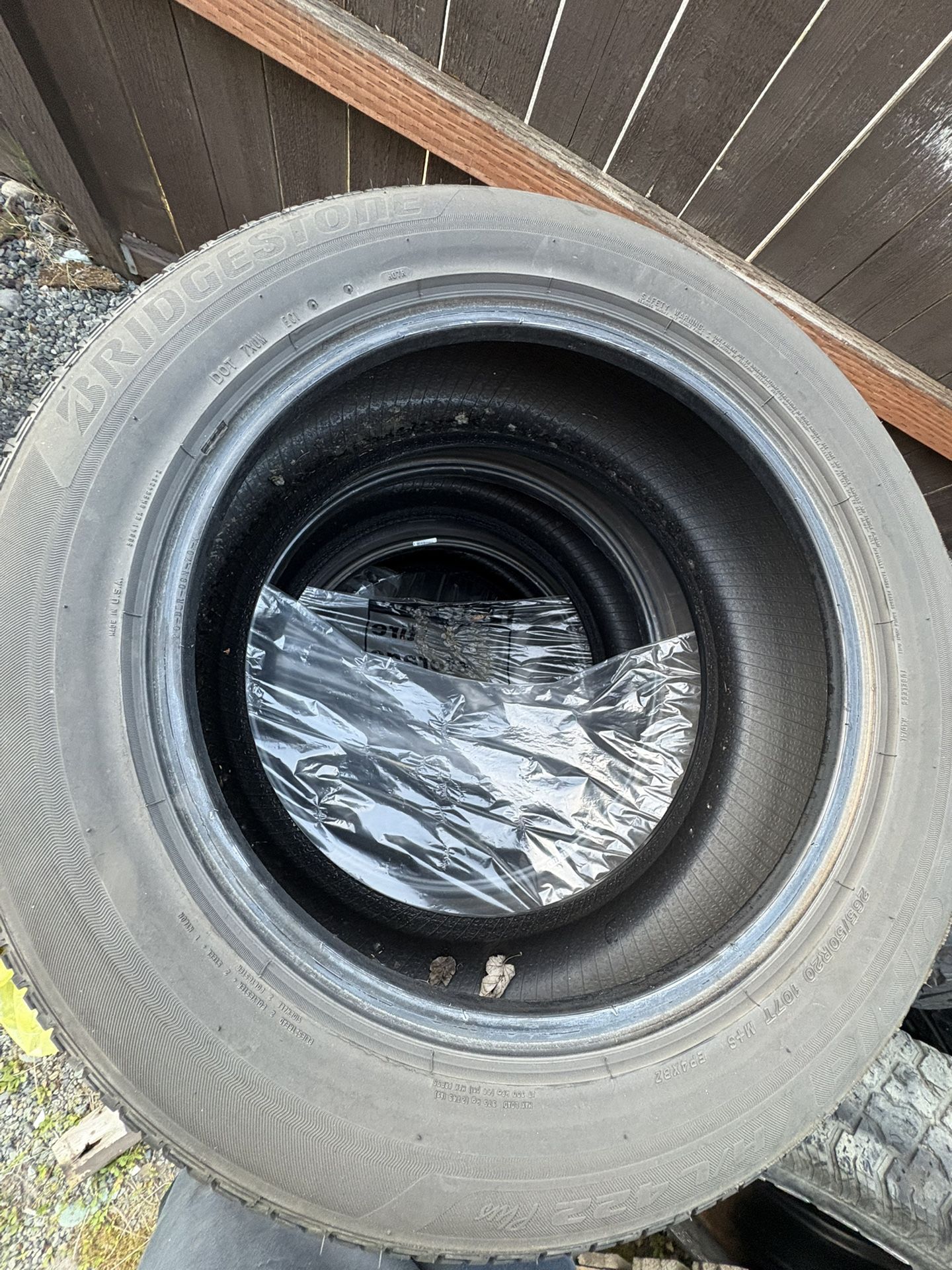 Bridgestone Ecopias 265/50/R20