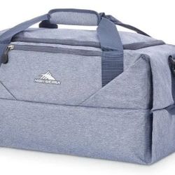 High Sierra 70L Packable Duffel Bag Carry On Blue Medium