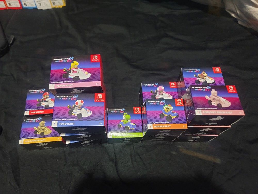 Mcdonalds Mario Kart Toys
