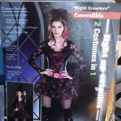 Night Crawler Dress And Belt Only