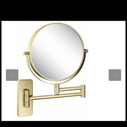 Metal Wal Makeup Mirror 