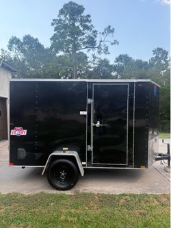 6x10 V-Nose Trailer