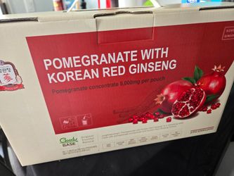 Pomegranate  red Korean  Ginseng