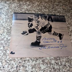 Bobby Hull Autographed Memorabilia 