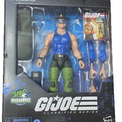 GI Joe Classified Series Mad Marauders Sgt Slaughter 6” G.I. Action Figure New