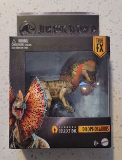 Mattel Jurassic World Hammond Collection Dilophosaurus True FX IN HAND - NEW