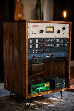 14U Wood Studio Rack - Recording Studio Furniture