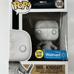 Funko Pop Mr. Moon Knight #1048 Marvel Studios Glows in the Dark Walmart exclusive