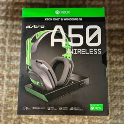 ASTRO A50 XBOX HEADSET USED
