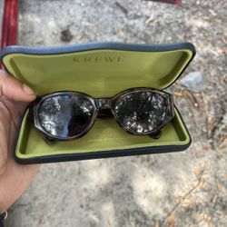KREWE Lucy Sunglasses w/ Case – Tortoise Frame