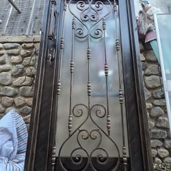 Iron Door 38x80 With Frame