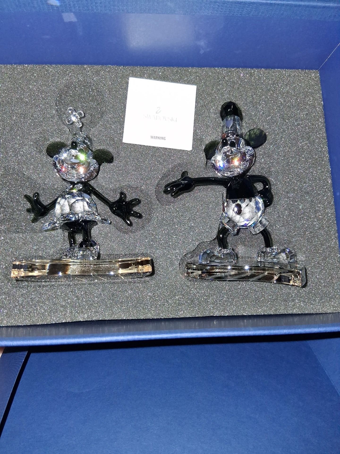 Limited edition Swarovski crystal set “Tugboat Willie”