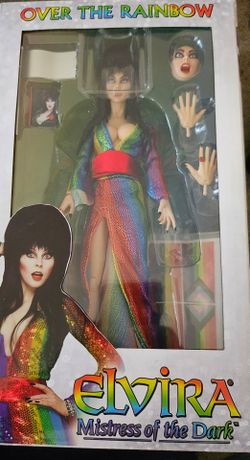 Elvira "Over the Rainbow" Pride Figure Cassandra Peterson New Neca $40