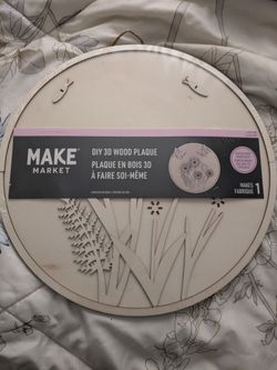 DIY 3D Wood Plaque