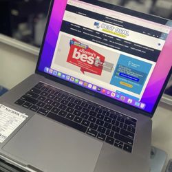 CLOSEOUT APPLE SALE 15" MACBOOK PRO RETINA TOUCH BAR 2.9 I9 32GB RAM 1TB SSD 2018