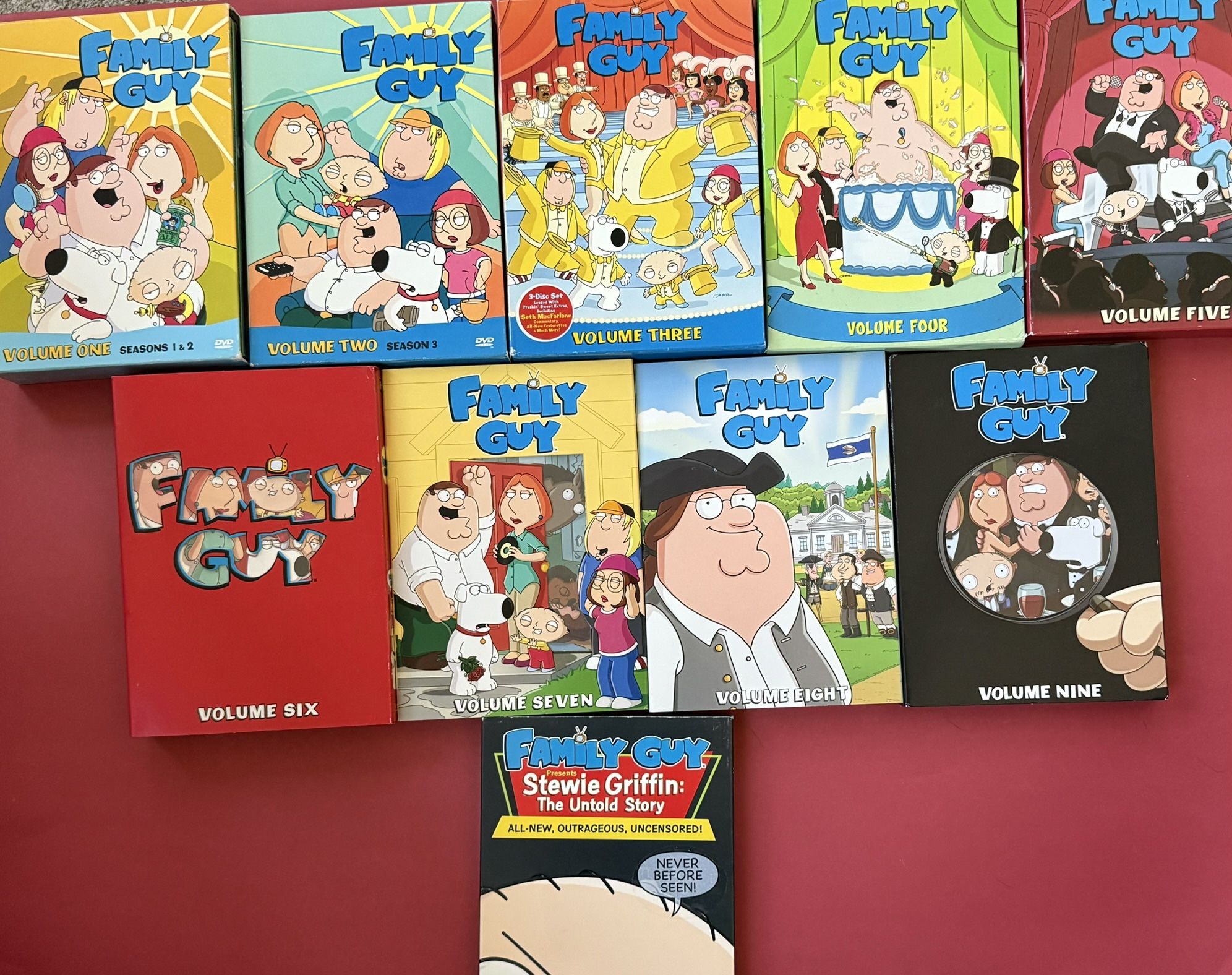 DVD COLLECTION - Family Guy, Invader Zim, Napoleon dynamite And MANY MANY MORE