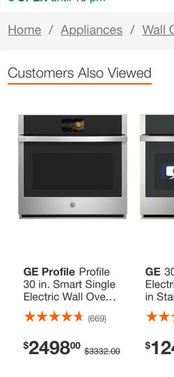 GE Profile Oven