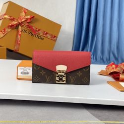 Louis Vuitton Women Wallet With Box New 