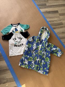 Rash Guard And Swim Towel