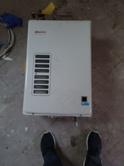 Noritz tankless water heater 120,000 btu