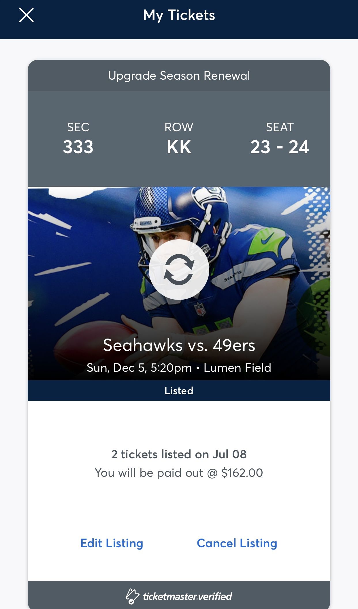 Seattle Seahawks Vs San Francisco 49ers 