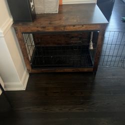 Dog Crate End Table 