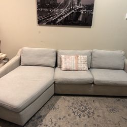 Free Local Delivery West Elm Trapez Sectional