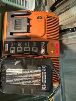 Rigid double battery charger
