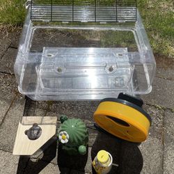 Hamster Cage And Accessories 