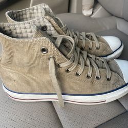 RARE🔥 Converse Chuck Taylor All Star Corduroy Cornstalk Brown Khaki 