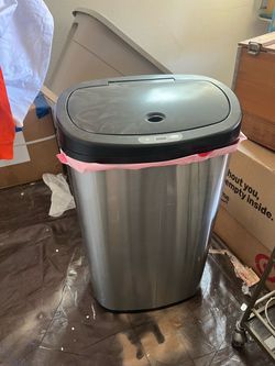 Stainless Steel Automatic Trashcan
