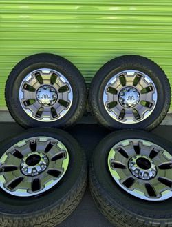 KING RANCH FORD F250 F350  BEIGE OEM FACTORY WHEELS TIRES