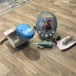 Frozen KARAOKE machine AND/OR SMART SKETCHER