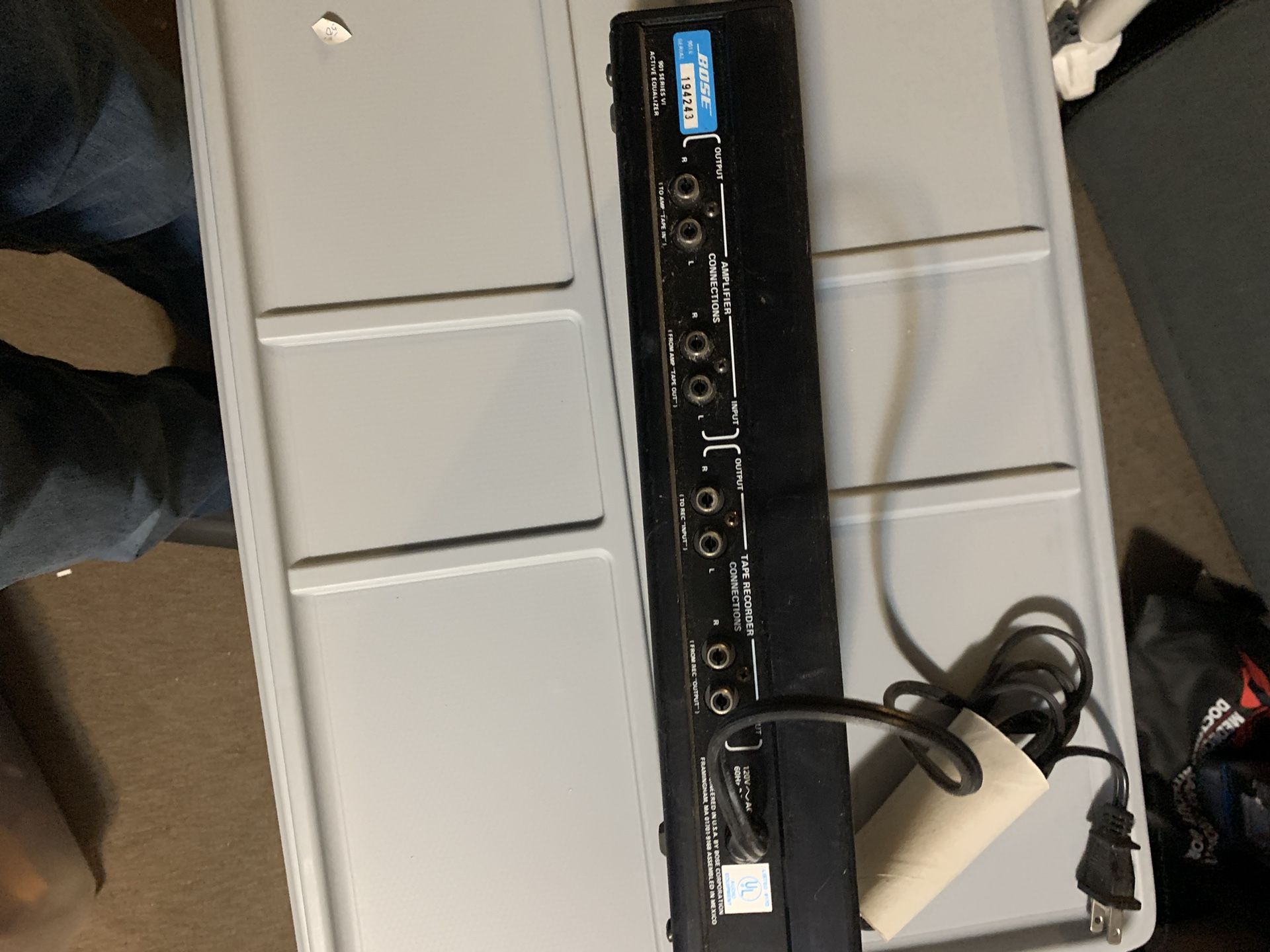 Bose 901 Series Vl Equalizer