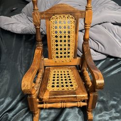 Antique Solid Wood Mini Chair 